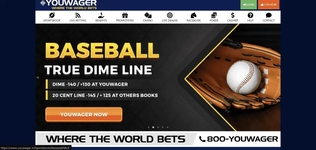 You Wager Homepage