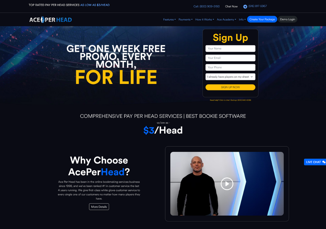 homepage Ace Per Head
