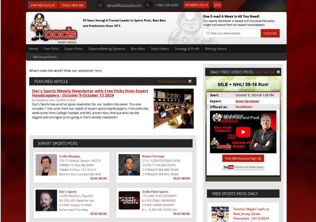 homepage Doc Sports