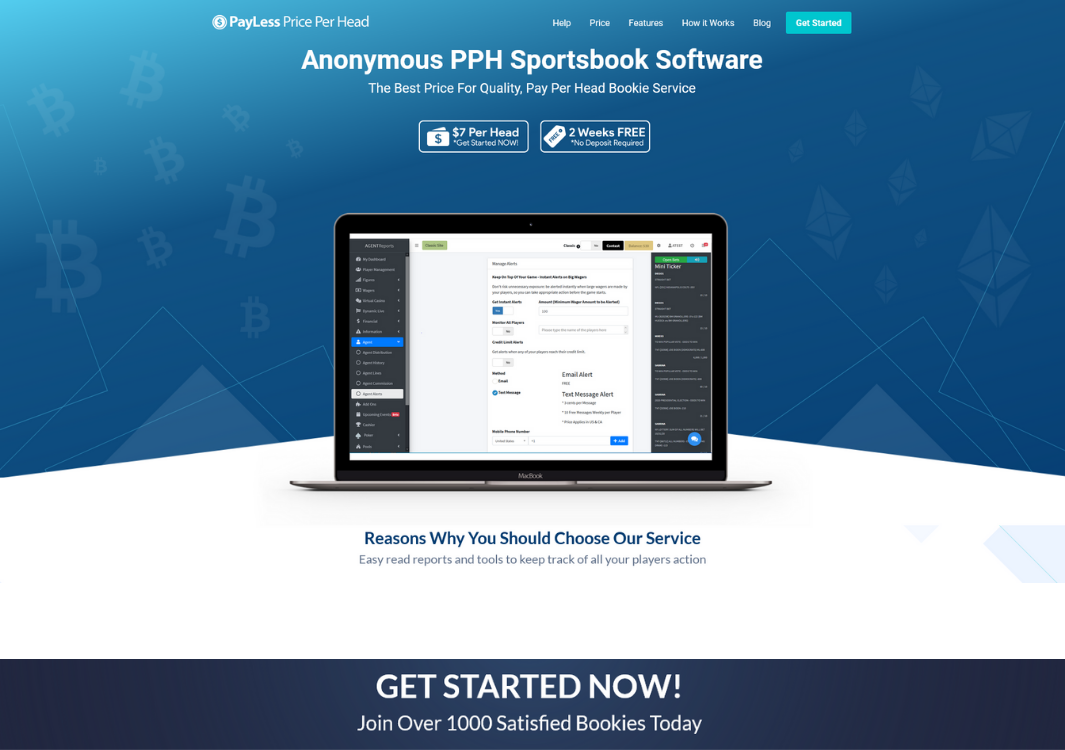 homepage Pay Less Price Per head