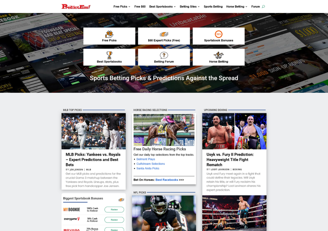 homepage Predict Em