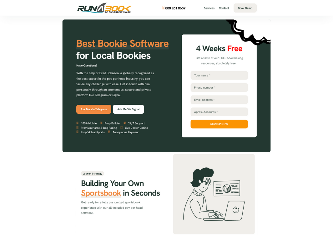 homepage Run A book