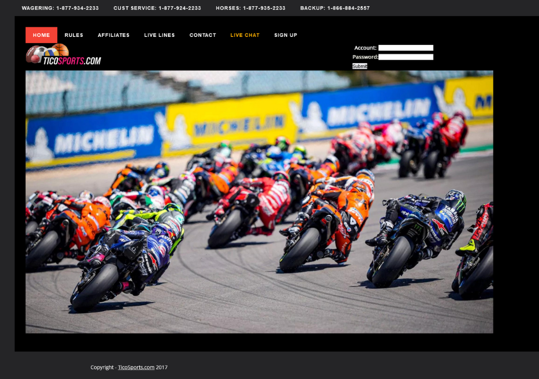 homepage ticosports_com